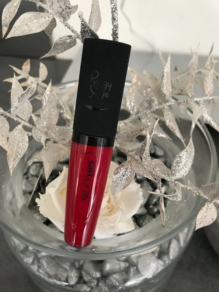 Peggy Sage Brillo De Labios Silky Lips 204 Silky Red 7,5Ml Nuevo - Imagen 1 de 1