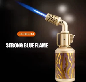 Jobon leistungsstarkes 1300C winddichtes blaues Jet Taschenlampen Zigarrenanzünder Butangas - Bild 1 von 11