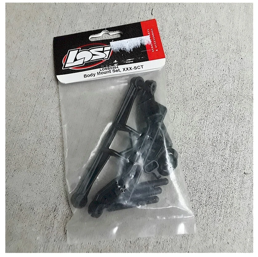 Juego de montaje de cuerpo RC Team Losi XXX SCT plástico negro LOSB2454 Foto 1 de 1