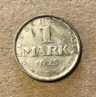 Germany - 1926-D Silver Mark - Scarce - Image 1 of 2