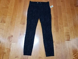 Old Navy Stevie High Rise Pants women M animal print rayon blend 30x29 NWT - Picture 1 of 9