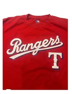 MLB Texas Rangers Red DAD # 1  T-Shirt XL - Picture 1 of 6