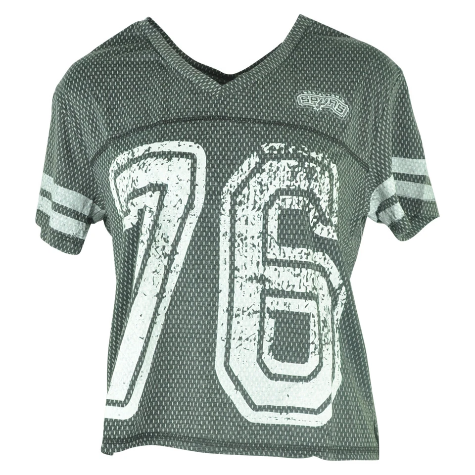 Camiseta Camiseta Camiseta NBA UNK San Antonio Spurs Mujer Damas Zona End Cuello en V  Foto 1 de 1