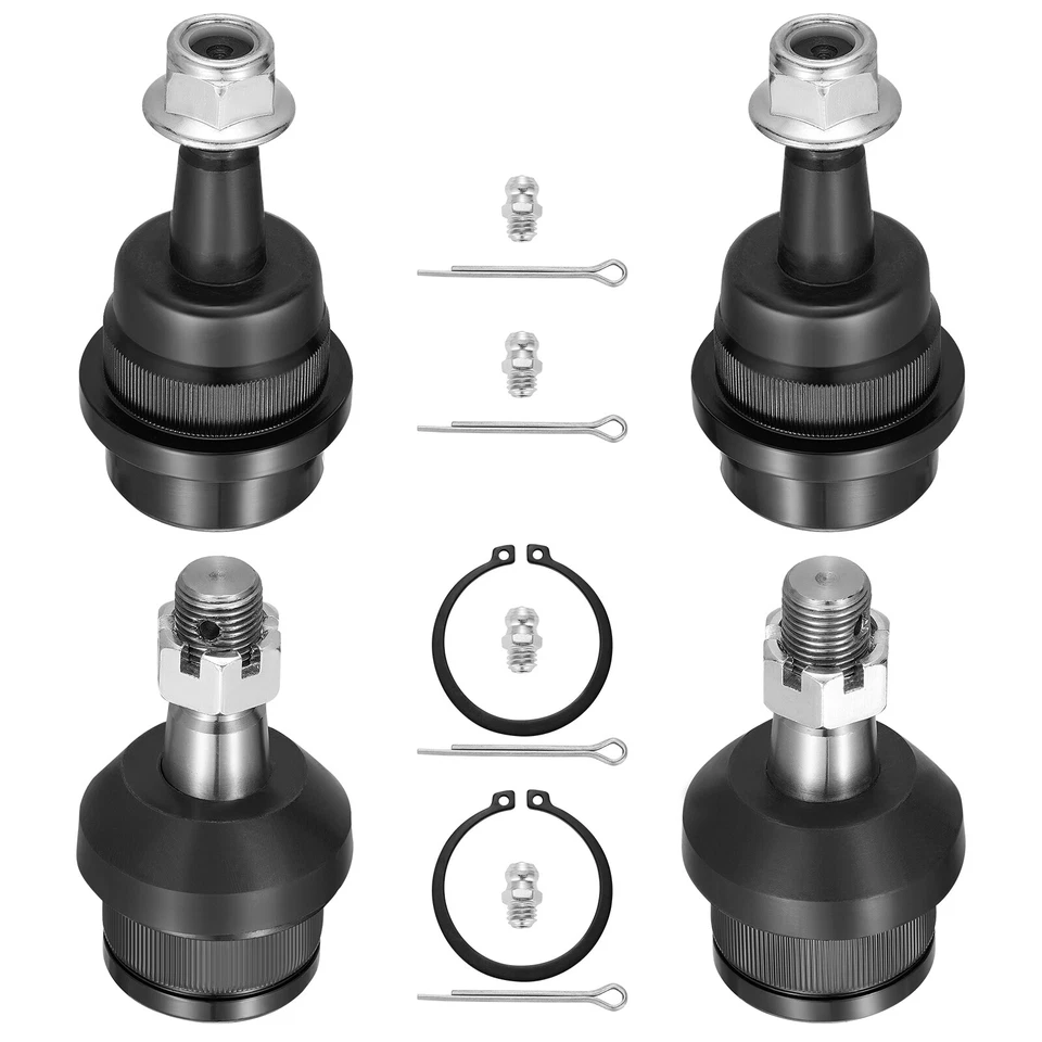 4PCS Front Upper and Lower Ball Joints For 2007- 2018 Jeep Wrangler Wrangler JK - Image 1 of 4
