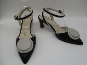 grey kitten heel sandals