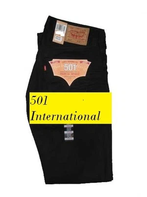 LEVI'S JEANS 501-0660 BLACK  BIG/TALL 44+ WAIST - Image 1 of 4