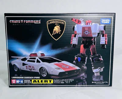 Transformers Masterpiece MP-14 Red Alert Lamborghini Countach LP500S Figure - Image 1 of 4