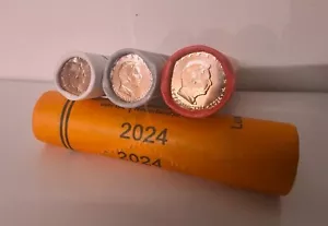 LUXEMBURGO 2024: TRIO DE MONEDAS DE 1 + 2 + 5 CÉNTIMOS DE EURO . S/C - Imagen 1 de 1