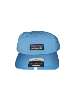 Cappello basso uomo Patagonia Lago blu taglia unica P-6 etichetta Trad berretto nuovo con etichette nuovo con etichette - Foto 1 di 19