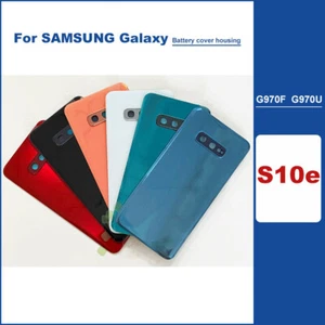 Back Battery Glass Cover + Camera Lens For Samsung Galaxy S10E G970 Replacement - Photo 1 sur 9