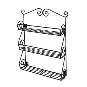 Spectrum Diversified Scroll Wall-Mounted Traditional Spice Rack Organizer for - Picture 1 of 11