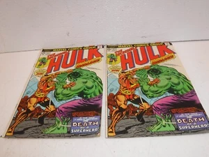 Vintage The Incredible Hulk #177 (1974) Set Of 2. - Picture 1 of 8