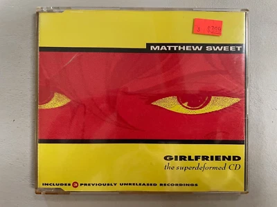 MATTHEW SWEET - GIRLFRIEND/THE SUPERDEFORMED CD (1991) DISC IS EXCELLENT! - Image 1 of 3
