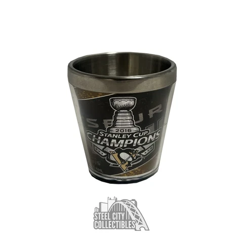 Pittsburgh Penguins 2016 Stanley Cup Champions Shot Glass Cover