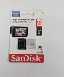 Carte haute endurance 256 Go SanDisk (SDSQQNR-256G-GN6IA) - Photo 1 sur 2