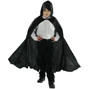 Hooded Black Cape - Child Size, 1 Pc - Picture 1 of 1