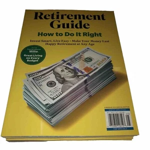 Retirement Guide Magazine Money Planning Invest Smart Jan 2022 Investment NEW - Picture 1 of 4