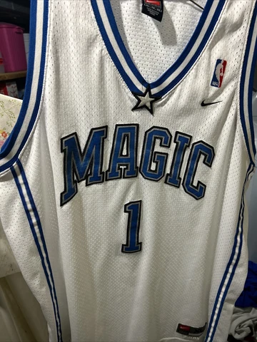 Vintage NBA Nike Orlando Magic Tracy McGrady #1 Jersey  XL Cover