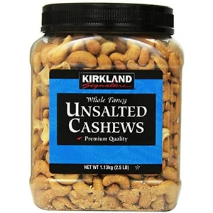Kirkland Signature Kirkland Signature Unsalted Cashews, 2.5 Pound - Picture 1 of 4