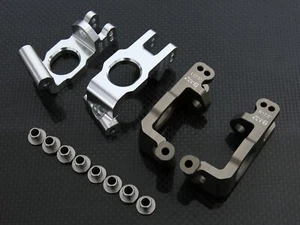 GTB CNC Aluminum RC Car 1/8 TLR LOSI 8IGHT X-E XT Spindle Carrier Set - Foto 1 di 5