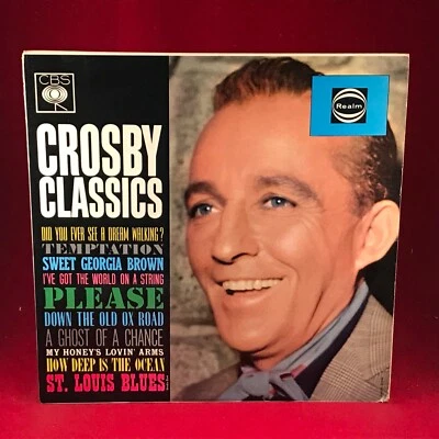 BING CROSBY Crosby Classics 1965 UK VINYL LP St Louis Blues best of Temptation - Image 1 of 3