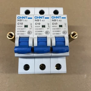Behinger Eurolight LD6230 Circuit Breakers CHNT NB1-63 C10 Comes with 3 - Picture 1 of 10