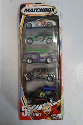 Matchbox Nick 5 Car Avatar, (2) Danny Phantom, SpongeBob Squarepants & Patrick - Image 1 of 4