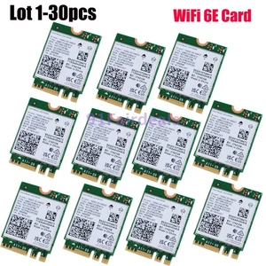 Lot WiFi6E Card Intel AX210NGW Tri-Band 5400Mbps Network Adapter Bluetooth 5.3 - Picture 1 of 8