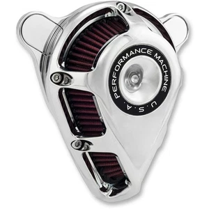 Performance Machine Jet Air Cleaner Kit - Chrome 0206-2167-CH - Picture 1 of 4