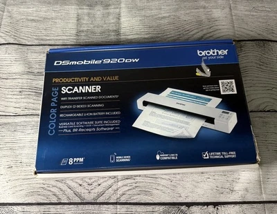 Brother DSmobile 920DW Color Page Scanner DS-920DW - Image 1 of 4