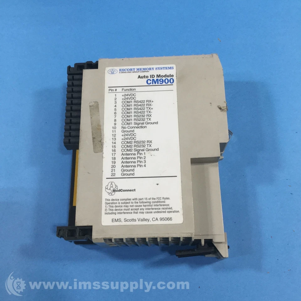 Escort Memory Systems CM900 PLC Module USIP - Image 1 of 4