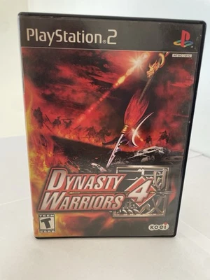 Dynasty Warriors 4 PlayStation 2 完整带手册和 Reg 卡已测试 — 第 1/4 张图片