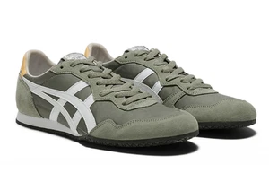 Onitsuka Tiger SERRANO 1183B400 304 OLIVA QUEMADO/BLANCO Nuevo en Caja de Japón - Imagen 1 de 8