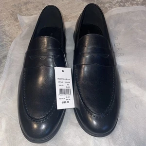 Mocassini uomo Perry Ellis suola gomma 9,5 nuovi con etichetta - Foto 1 di 10