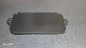 Antiguo Vintage BSR No. Plancha rectangular de hierro fundido 8 sazonada y lista para usar - Imagen 1 de 10