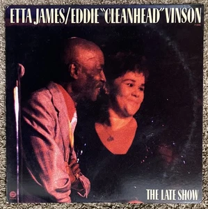 NM PROMO - Etta James / Cleanhead Vinson - The Late Show - 1987 Fantasy F-9655 LP - Bild 1 von 5