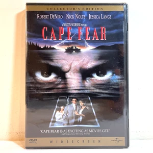 CAPE FEAR (1991) DVD Robert De Niro, Nick Nolte - Crime Drama Thriller NEW - Picture 1 of 5