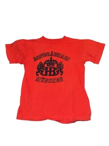 Vintage Hofbrauhaus Munchen Munich German Beer Shirt Single Stitch Red M/L - Picture 1 of 4