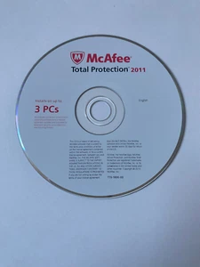 McAfee Total Protection 2011 ~ CD-ROM CD 770-1806-00 Computer PC Reference GOOD - Picture 1 of 2