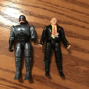 VTG Robocop & Puddface Action Figures FOR PARTS OR REPAIR Lot Of 2 - Picture 1 of 5