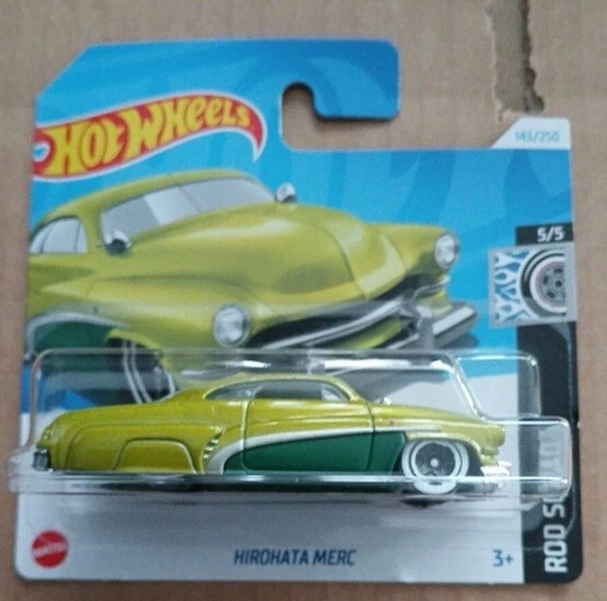 Tarjeta corta Hot Wheels Hirohata Merc #143/250 - 2024 H W Rod Squad 5/5 Foto 1 de 1