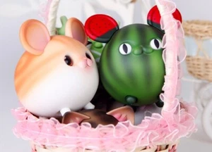 Ratón Blanco, Zuzu Animal Delf Kong, BJD Luts - Imagen 1 de 2