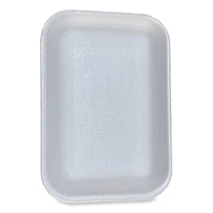 Vassoi per carne GEN, #2. 8,5 x 6,03 x 1,11, bianco, 500/cartone - Foto 1 di 1
