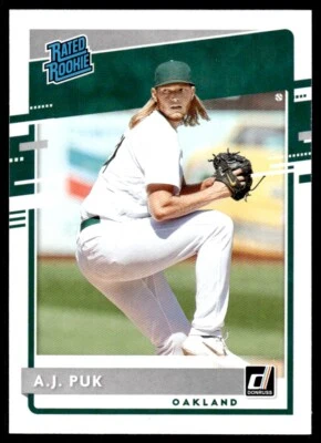 2020 DONRUSS RATED ROOKIE A.J. PUK R24 - Image 1 of 2