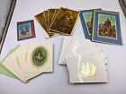 25 kartek świątecznych z kopertami o tematyce religijnej trzech mędrców Madonna Norcross