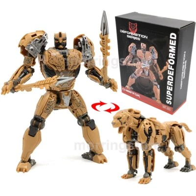 Deformabl Robot QT-02 Beast Wars Cheetor Action Figure Transforming Toy Boxed - Image 1 of 4
