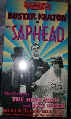 The Saphead (VHS, 1995) Buster Keaton {New and Sealed} - Image 1 of 2