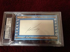 2012 Historic Autographs LLC The Decades 1950's Bob Turley Autograph