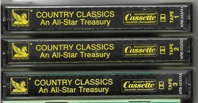Country Classics: All-Star Treasury * Various Artists (3 Cassettes) Tray & Book - Image 1 of 4
