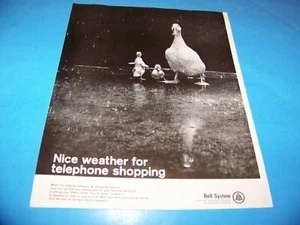 AT&T Bell System   Original Print Ad from Magazine Vintage 1966 - Picture 1 of 2